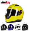 JIEKAI JK313フルフェイスオートバイヘルメットメンズウィンターナイトレーシングバイクヘルメットABS四季サイズL XL