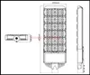 300W LED Street Light Street Lampa Led Road Light Garden Lighting Chip MeanWell Driver (UL SAA) Matchad Pole Adapter 5 års garanti