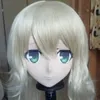 (C2-012) Handmade Feminino Letax Kig Máscara Completa Rosto com WIG Cosplay Kigurumi Crossdresser Japão Máscaras de Anime Personagem de Desenho Animado da pele