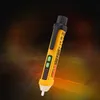 NCV smart electrician induction electroprobe voltage meters test pen neutral live wire tester sound light alarm breakpoint check LED