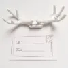 Titulaire de la carte Antler Place numéro de table porte-photo de la carte pour la décoration de fête de mariage