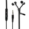 Zipper AURICOLARE 3.5mm Jack Bass auricolari In-Ear Zip cuffia auricolare con microfono per Samsung S6 MP3 MP4