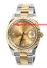 Montre-bracelet de luxe pour hommes II Champagne automatique en or 18 carats 116333 41mm montre pour hommes montres pour hommes