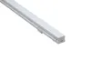 10 x 1m Sats / Lot anodiserad Silver Square Extruderad LED Aluminiumkanal för SMD5630 golv eller väggbelysning