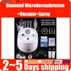 3in1 Diamond Dermabrasion Microdermabrasion Facial Skin Föryngring Spray Anti-Aging Vakuum Peeling Salon Beauty Machine Wrinkle Remover