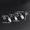 Quartz Nail 2016 Nouveau 14 18 MM Femelle Mâle adapté pour 19,8 MM Diamètre intérieur Bobine de chauffage pour verre Silicone Tuyau d'eau Bongs Plate-forme pétrolière