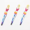 Groothandel Mode Meisje Cartoon Professionele Wenkbrauw Pincet Schoonheidsverzorging Schuine Cosmetische Clip Gedrukte Make-up Wimper Extension Tools