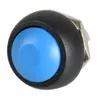 5x zwart / rood / groen / geel / blauw 12mm waterdichte tijdelijke drukknopschakelaar B00019 BARD