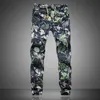 Großhandel-Männer Leinenhosen Neues Design Neue Tage Hosen Hosen Männer Lässig verzierter Harem Mens Joggers Lange Stil Blumendruckhose 19