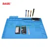 New Arrived 480 x 318mm Heat Insulation Silicone Pad S-170 Desk Mat Maintenance Platform for BGA Soldering Repair Station For iPhone X