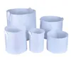 White Non-Woven Fabric Reusable Soft-Sided Highly Breathable Grow Pots Planter Bag With Handles Price Large Flower 10 Size Option