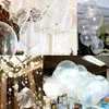 25pcs Clear Lateks Pearl Balloony 18 -calowe przezroczyste okrągłe balon ślub urodziny z okazji urodzin