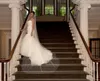 Sell Meidingqianna Factory Brand New Fashion Designer Best Sale Romantic Cathedral White IvoryCut Edge Veil Mantilla Veil Bridal Head Pieces