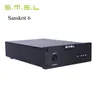 Freeshipping SMSL Laatste 6e Sanskriet USB DAC 32bit / 192KHZ Coaxiale SPDIF Optische HIFI Audio-versterker Decoder Nieuwe versie met voedingsadapter