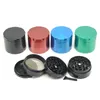 Grinder de metal de 50 mm 4 camadas Tobacco triturador de tabaco manobradores de fumar manuners Herbal Spice Herb Grinder como acessório de cachimbo para homens