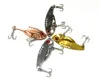 HENGJIA 80PCS New 5.5CM 11G 8#hooks (VIB009) Design VIB Fishing lures fishing tackle vibrator Lure Bait Spoon Metal Lures