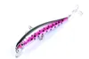 Alta quanlity pintado laser minnow Biônico isca de pesca biônico 9.7cm 8,6g mergulho raso wobbler ganchos artificiais