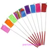 New 4M Gymnastics Colored Ribbon Gym Rhythmic Art Ballet Dance Ribbon Streamer Twirling Rod Stick Multi Colors 1712776