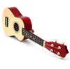 12 kleuren 21 "soprano ukulele basswood nylon 4 snaren guitarra akoestische basgitaar muzikale snaarinstrument voor beginners