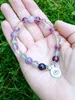 SN1036 Natural Fluorite Yoga Bracelet High Quality Chakra Jewelry Aura Cleansing Healing Crystals Bracelet Wrist Mala Beads Jewelr292f