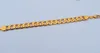 24K GF Stamp Yellow real Gold 9" 12mm Mens Bracelet Curb Chain Link Jewelry 100% real gold, not the real Gold not money.