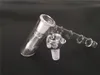 Bong a martello in vetro 6 Tubi per fumo a braccio percolatore gorgogliatore raccoglitore di cenere pipa ad acqua tubi per fumatori in vetro 18mm bong in vetro