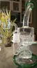 Hoge kwaliteit Twee functie 13/7Arm perc of ei glazen waterpijpen glas bubbler waterleidingen booreilanden met quartz banger nail