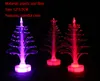 Färgglad LED julgran Fiber Optic Nightlight Christmas Tree Lamp Light Holiday Party Lighting Decoration Children Xmas Gift WX-C25