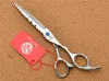 501 Toppest 60 tums silverhaltig frisörsax JP 440C 62HRC Home Salon Cutting Scissors Thunning Shears Hair Scissors7678214