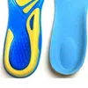 Silicon Gel Running Sport Insoles Shock Absorption Pads arch orthopedic insole Foot Care for Plantar Fasciitis Heel Spur