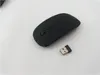 Trasporto libero, mouse ottico senza fili bianco senza fili del USB del mini USB Dongle 2.4G del mouse ottico sottile sveglio
