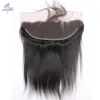 8A cheveux humains brésiliens raides 3 paquets et fermeture frontale avec dentelle avant extension de cheveux de couleur naturelle 4590026