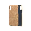 Fashion Cork Cases Compatible For Apple iPhone 11 12 13 8 7 6 Plus Case Protective Wood Mobile Cell Phone Back Cover - Light Brown