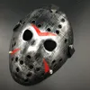 Nova cor de prata de cosplay sexta -feira, 13ª máscara de hóquei Jason Voorhees