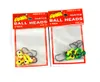 Hengjia Toptan 80bags Renkli Metal Jig Lures 7g 4 cm Balıkçılık Kanca Mini Kurşun Yuvarlak Kafa Lure Jigs Hooks