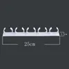Wholesale-5PCs Storage Holdres Racks For Casters Spice Jars Bottles Fit Kitchen Fridge Door Back Wall Cabinet Space Saver Clear Up Tools