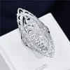 Anel de prata esterlina banhado 10 peças muito misturado estilo EMR7, marca nova explosão modelos moda anel de placa de prata 925