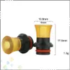 4 Types PEI Drip Tip 510 Wide Bore MouthPiece Black POM + PEI Plastic Raw Material Fit 510 Smoking Accessories DHL Free