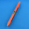 1 Piece 230*38*16 mm Plastic Leveler Torpedo Level Ruler Water Level Meter Black Red Color