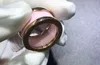Rosa keramiska ringar titan stål guldfärg heta mode vigselringar för kvinna gåva toppkvalitet