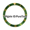 8 inserti per castone Colos per adattarsi a ROX Sub 40 0mm Blu Nero Verde Oro bianco Lunetta in ceramica Accessori per orologi PureTime Orologi Parts208N