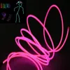 Cosmic Pink Color EL 5mm EL wire length in 5M with 3v driver in High brightness El