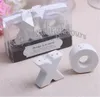 FREE SHIPPING 100PCS=50sets Hugs and Kisses Ceramic Salt and Pepper Shaker Wedding Favors Party Events Giveaways Party Table Setting Ideas