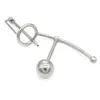 New Male Stainless Steel adjustable Anal plug Butt beadscatheter with cock penis ring cage Chastity belt Device BDSM Sex toys A056318933