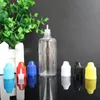 60ml PET Plastic Dropper Bottle 2OZ Eye Drop With Childproof Cap Long Tip For E-liquid 60ml Clear Bottles HOt USA UK