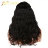 Jyz Full Lace Human Hair Wigs Brazilian Virgin Hair Body Wave Human Lace Front 가발 패션 바디 웨이브 헤어 조절 가능한 스트랜드 9432034