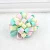 Accessoires pour cheveux en gros - 1 Pc Kids Loopy Puffs Hairclip Ribbon Bow Alligator Clip Girl Headwear Random Color1