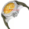 Luxe horloge Mode Seawolf Yellow Dial Men's Horloge A1733110-I519GCVT 45mm Automatisch Herenhorloge