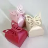 100pcs Butterfly Candy Boxes Wedding Faovrs Christmas Party Gift Box Free Shipping 5 colors for choose