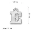 Capital Letter Charms Diy Pendant Fit smycken Making Alphabet A B C D E F G H I J K L M FÖR ARMET ALLA 20PCS263O